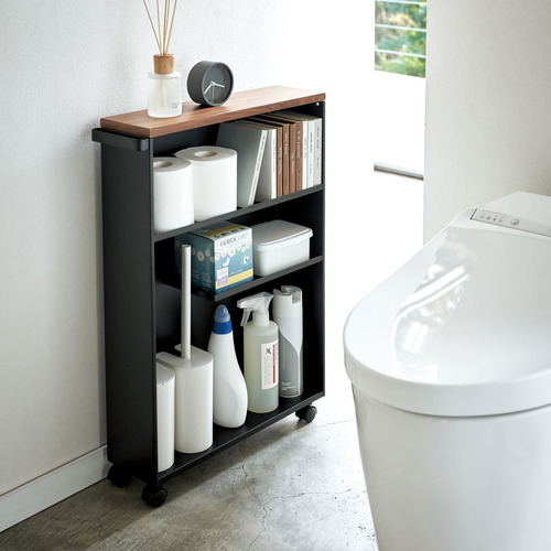 Yamazaki Dante Bathroom Storage Cart The Build by Temple Webster